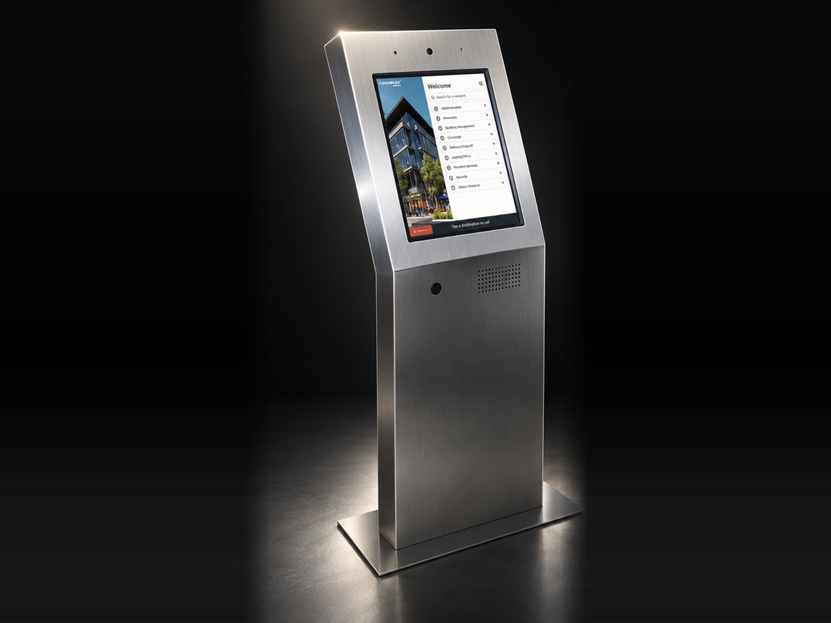 Condoplex EP1040AP angled pedestal entry phone